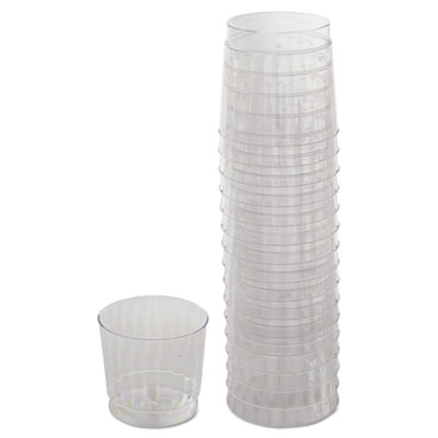 Classicware Tumblers, Rocks Glass, 9 oz, Clear, 16/Bag, 15 Bag/Carton