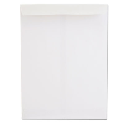 Catalog Envelope, 24 lb Bond Weight Paper, #10 1/2, Square Flap, Gummed Closure, 9 x 12, White, 250/Box