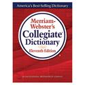 Merriam-Webster's Collegiate Dictionary, 11th Edition, Hardcover, 1,664 Pages