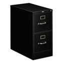 310 Series Vertical File, 2 Letter-Size File Drawers, Black, 15