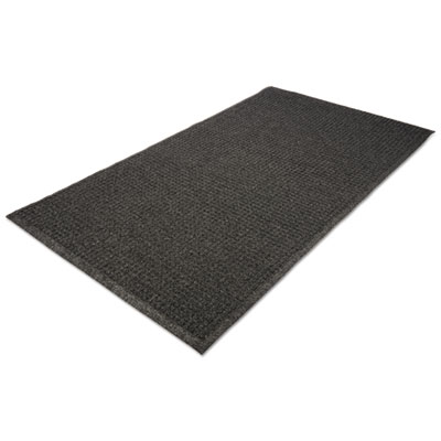 EcoGuard Indoor/Outdoor Wiper Mat, Rubber, 24 x 36, Charcoal