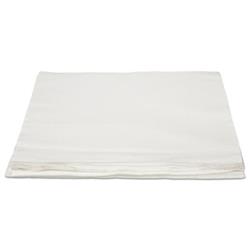 TASKBrand TopLine Linen Replacement Napkins, White, 16 x 16, 1000/Carton