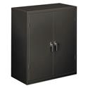 Assembled Storage Cabinet, 36w x 18.13d x 41.75h, Charcoal