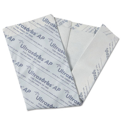 Ultrasorbs AP Underpads, 31" x 36", White, 10/Pack