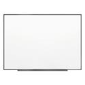 Fusion Nano-Clean Magnetic Whiteboard, 48" x 36", White Surface, Black Aluminum Frame