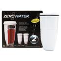 Zerowater Replacement Filtering Bottle Filter, 4 Dia X 7 H, 2/pack