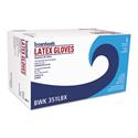 Powder-Free Latex Exam Gloves, Large, Natural, 4 4/5 mil, 1,000/Carton