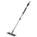 Easy Scrub Flat Mop Tool, 16 X 5 Head, 38" To 59.5" Green Aluminum Handle