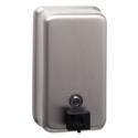 ClassicSeries Surface-Mounted Soap Dispenser, 40 oz, 4.75 x 3.5 x 8.13, Stainless Steel