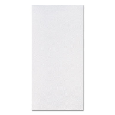 FashnPoint Guest Towels, 1-Ply, 11.5 x 15.5, White, 100/Pack, 6 Packs/Carton