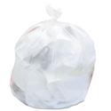 High-Density Waste Can Liners, 16 gal, 6 mic, 24" x 31", Natural, 50 Bags/Roll, 20 Rolls/Carton