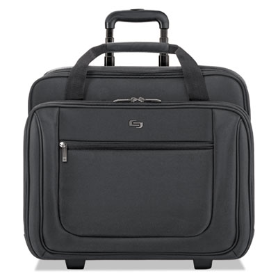 Classic Rolling Case, Fits Devices Up to 17.3", Polyester, 17.5 x 9 x 14, Black