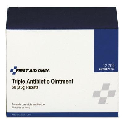 Triple Antibiotic Ointment, 0.5 g Packet, 60/Box