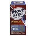 Move Free Advanced Plus MSM and Vitamin D3 Joint Health Tablet, 80 Count, 12/Carton