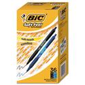 Soft Feel Ballpoint Pen Value Pack, Retractable, Medium 1 mm, Assorted Ink and Barrel Colors, 36/Pack