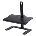 Height-Adjustable Footrest, 20.5w x 14.5d x 3.5 to 21.5h, Black