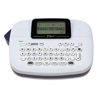 PT-M95 Handy Label Maker, 2 Lines, 4.5 x 6.13 x 2.5