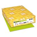 Color Cardstock, 65 lb Cover Weight, 8.5 x 11, Terra Green, 250/Pack