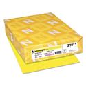 Color Paper, 24 lb Bond Weight, 8.5 x 11, Lift-Off Lemon, 500/Ream