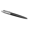 Jotter Ballpoint Pen, Retractable, Medium 1 mm, Blue Ink, Black/Chrome Barrel