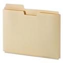 File Folder Pocket, 0.75" Expansion, Letter Size, Manila, 10/Pack