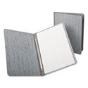 Heavyweight PressGuard and Pressboard Report Cover w/Reinforced Side Hinge, 2-Prong Fastener, 3" Cap, 8.5 x 11, Gray/Gray