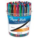 Point Guard Flair Felt Tip Porous Point Pen, Stick, Bold 1.4 mm, Assorted Ink and Barrel Colors, 48/Pack