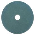 Ultra High-Speed Floor Burnishing Pads 3100, 27" Diameter, Aqua, 5/Carton