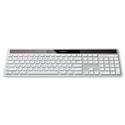 Wireless Solar Keyboard For Mac, Full Size, Silver