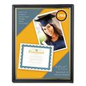 All Purpose Document Frame, 8.5 X 11 Insert, Black/gold, 3/pack