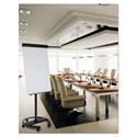 360 Multi-Use Mobile Magnetic Dry Erase Easel, 27" x 41", White Surface, Black Steel Frame