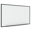 Interactive Dry Erase Board, 90 x 52.7, White Surface, Black Aluminum Frame