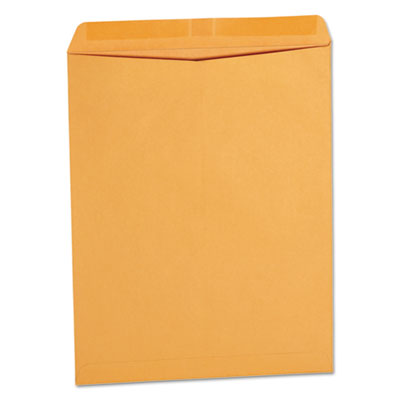 Catalog Envelope, 28 lb Bond Weight Kraft, #14 1/2, Square Flap, Gummed Closure, 11.5 x 14.5, Brown Kraft, 250/Box