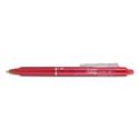 FriXion Clicker Erasable Gel Pen, Retractable, Fine 0.7 mm, Red Ink, Red Barrel