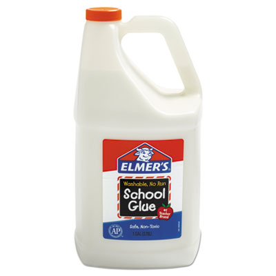 Washable School Glue, 1 gal, Dries Clear