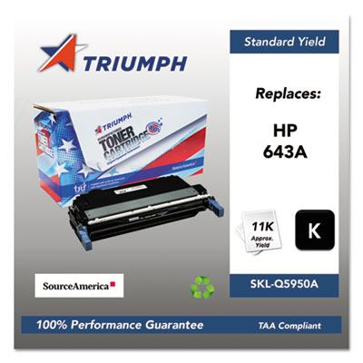 751000NSH0283 Remanufactured Q5950A (643A) Toner, 11,000 Page-Yield, Black