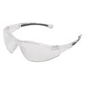 A800 Series Safety Eyewear, Anti-Scratch, Clear Frame, Clear Lens