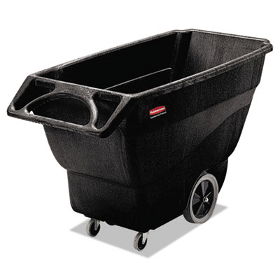 0.75 cu yd Structural Foam Tilt Truck, 600 lb Capacity, Black