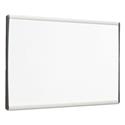 Magnetic Dry-Erase Board, Steel, 11 X 14, White Surface, Silver Aluminum Frame