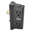 Protect It! Surge Protector, 4 Side-Mounted Outlets, Direct Plug-In, 720 Joules