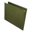 Standard Green Hanging Folders, Letter Size, Straight Tab, Standard Green, 25/Box
