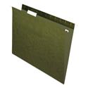 Standard Green Hanging Folders, Letter Size, 1/5-Cut Tab, Standard Green, 25/Box
