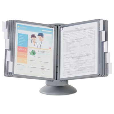 SHERPA Motion Desk Reference System, 10 Panels, Gray Borders