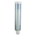 Adjustable Frosted Water Cup Dispenser, For 4 oz to 10 oz Cups, Blue