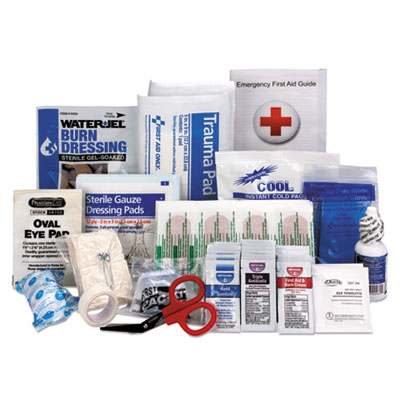 First Aid Kit Refill, Class A, 25 People, 89 Pieces