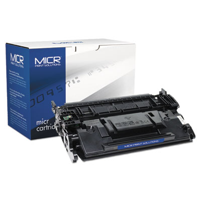 Compatible CF287A(M) (87AM) MICR Toner, 9,000 Page-Yield, Black