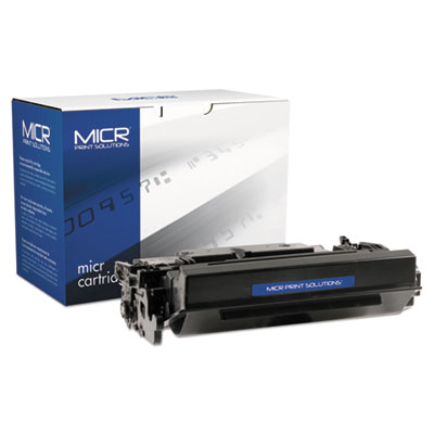 Compatible CF287X(M) (87XM) High-Yield MICR Toner, 18,000 Page-Yield, Black