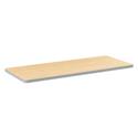 Build Rectangle Shape Table Top, 60w x 24d, Natural Maple