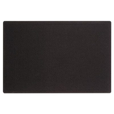 Oval Office Fabric Board, 48" x 36", Black Surface