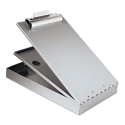 Cruiser Mate Aluminum Storage Clipboard, 1.5" Clip Capacity, Holds 8.5 x 11 Sheets, Silver